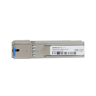 Émetteur-récepteur HiOSO GPON OLT SFP Classe C+++ SFP OLT avec connecteur PC SC