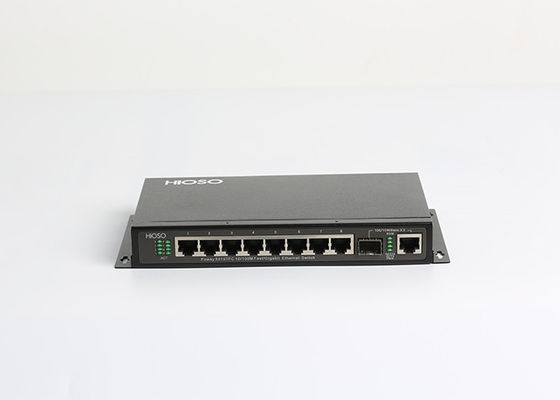 Commutateur des ports DC12V Gigabit Ethernet de la certification 8FE 2 1000M SFP de ccc