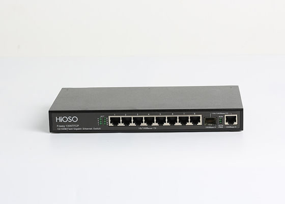 Commutateur gauche d'Ethernet de HiOSO 9
