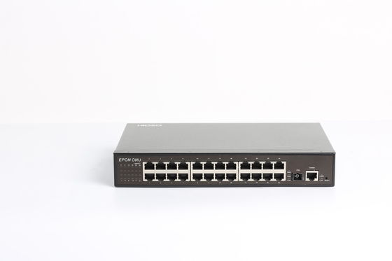 Tx 1310nm Rx1490nm 24 EPON gauche ONU 24 10/100M Ethernet Ports