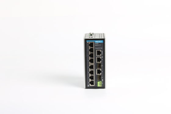 Commutateur inverse d'Ethernet de rail de vacarme de niveau de HiOSO IP30 de protection de connexion