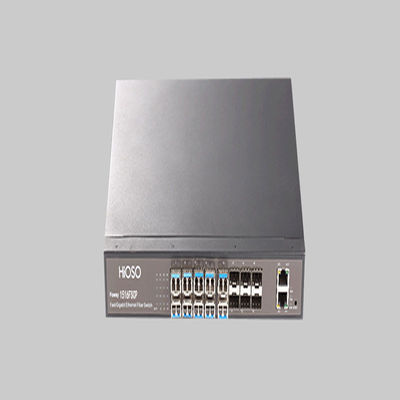 Commutateur gauche de noyau de fibre du gigabit 16, commutateur de fibre de certification du commutateur ccc de mode unitaire