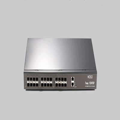 HiOSO 22 ports de 1000M SFP 2 ports du commutateur 24 de fibre de 1000M Combo Ports SFP