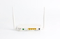 Solution des ports FTTH FTTO de Fe CATV rf Wifi EPON ONU 4 de l'enveloppe en plastique HA404WT 1 GE +3