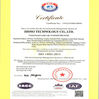 Chine HiOSO Technology Co., Ltd. certifications