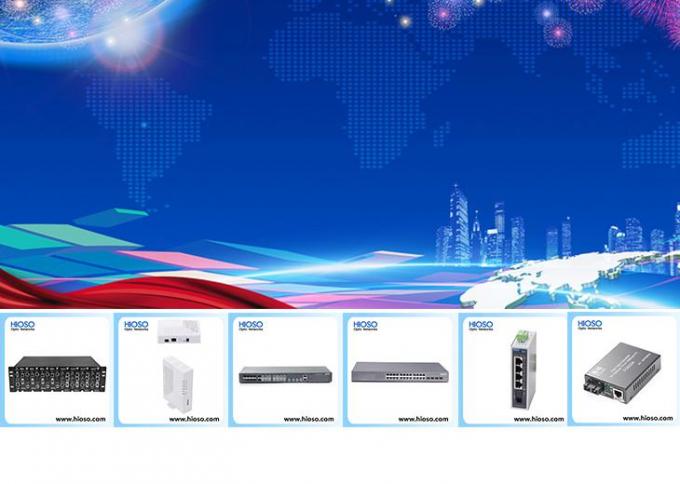 1000Mbps commutateur d'Ethernet de Poe de ports du réseau 8 avec 1 gigabit DC48V gauche combiné