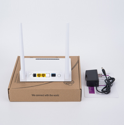 Enveloppe en plastique à deux bandes de XPON ONU 1GE 1FE WIFI ONU pour des solutions de FTTx