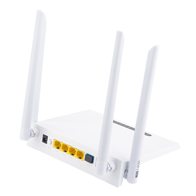 HiOSO Dual Band ONU 4GE WIFI Boîtier en plastique XPON ONU pour la solution FTTH FTTO