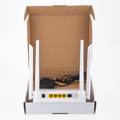 HiOSO Dual Band ONU 4GE WIFI Boîtier en plastique XPON ONU pour la solution FTTH FTTO