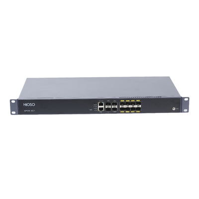 HA7308G-J 8PON GPON Prise en charge OLT WEB SNMP CLI 4 GE/10GE SFP/SFP+(10GE) ports optiques de liaison montante